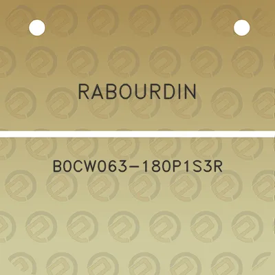 rabourdin-b0cw063-180p1s3r