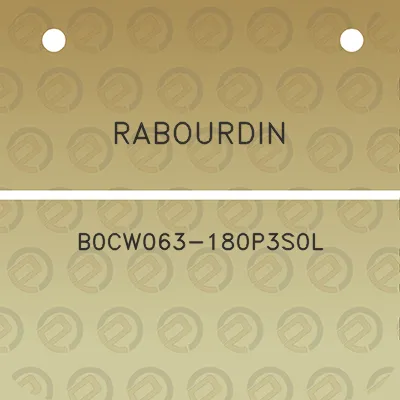 rabourdin-b0cw063-180p3s0l