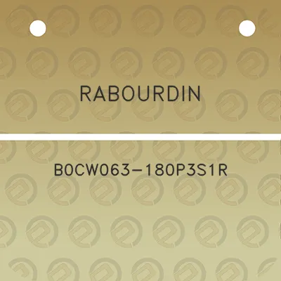 rabourdin-b0cw063-180p3s1r