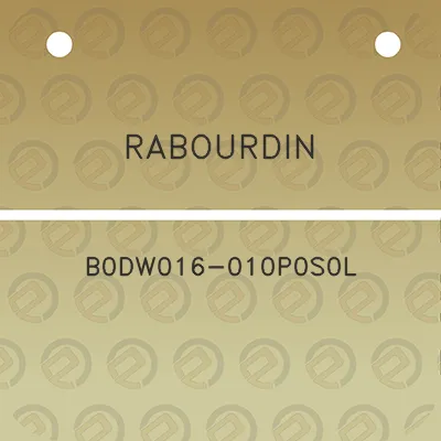 rabourdin-b0dw016-010p0s0l