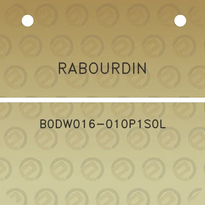 rabourdin-b0dw016-010p1s0l