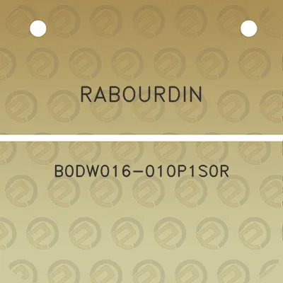 rabourdin-b0dw016-010p1s0r