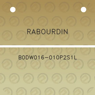 rabourdin-b0dw016-010p2s1l