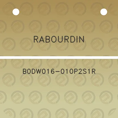 rabourdin-b0dw016-010p2s1r