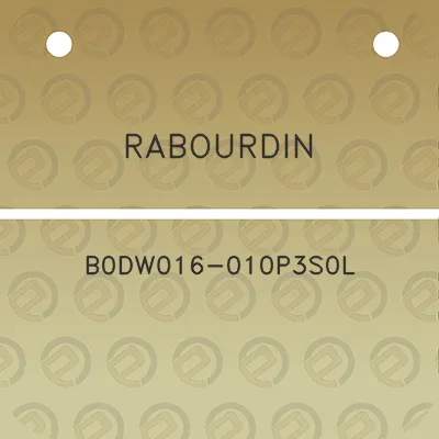 rabourdin-b0dw016-010p3s0l