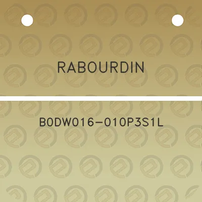 rabourdin-b0dw016-010p3s1l