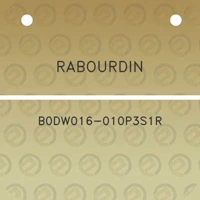 rabourdin-b0dw016-010p3s1r