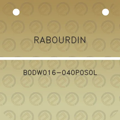 rabourdin-b0dw016-040p0s0l