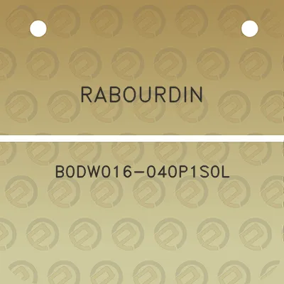 rabourdin-b0dw016-040p1s0l