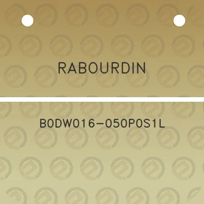 rabourdin-b0dw016-050p0s1l