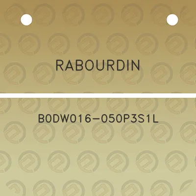 rabourdin-b0dw016-050p3s1l