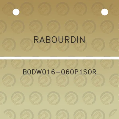 rabourdin-b0dw016-060p1s0r