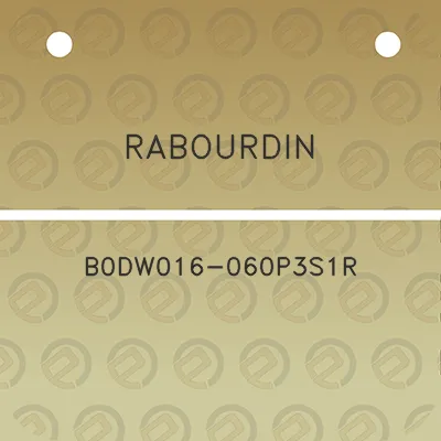 rabourdin-b0dw016-060p3s1r