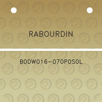 rabourdin-b0dw016-070p0s0l