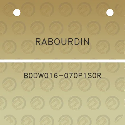 rabourdin-b0dw016-070p1s0r