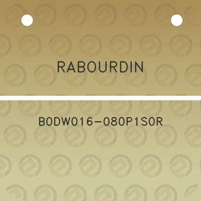 rabourdin-b0dw016-080p1s0r