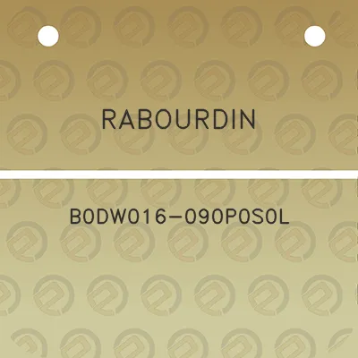 rabourdin-b0dw016-090p0s0l