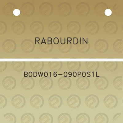 rabourdin-b0dw016-090p0s1l