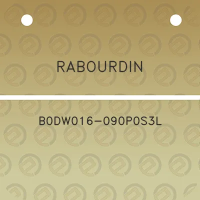 rabourdin-b0dw016-090p0s3l