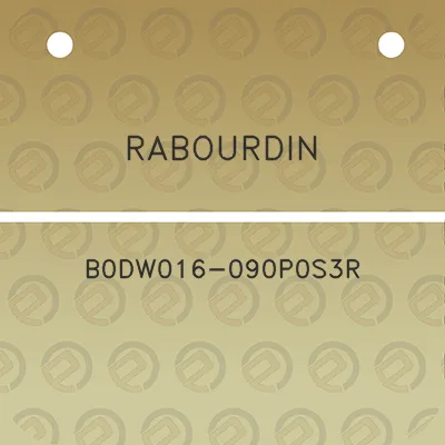 rabourdin-b0dw016-090p0s3r