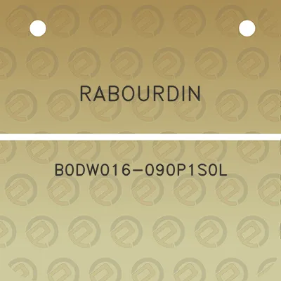 rabourdin-b0dw016-090p1s0l