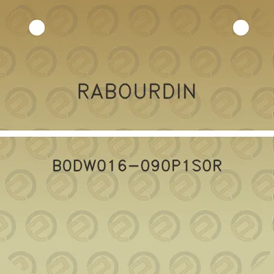 rabourdin-b0dw016-090p1s0r