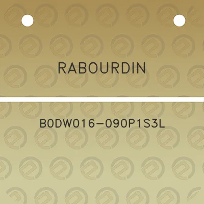 rabourdin-b0dw016-090p1s3l