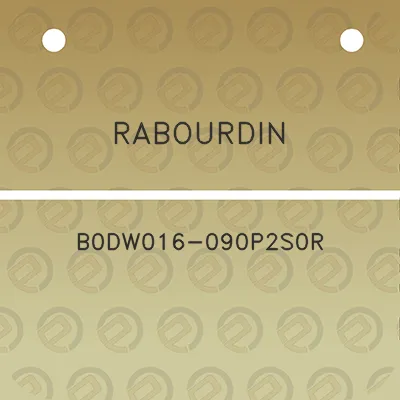 rabourdin-b0dw016-090p2s0r