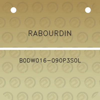 rabourdin-b0dw016-090p3s0l