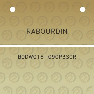 rabourdin-b0dw016-090p3s0r