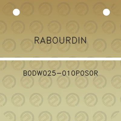 rabourdin-b0dw025-010p0s0r