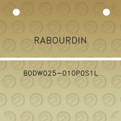 rabourdin-b0dw025-010p0s1l