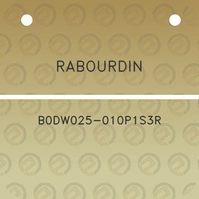 rabourdin-b0dw025-010p1s3r