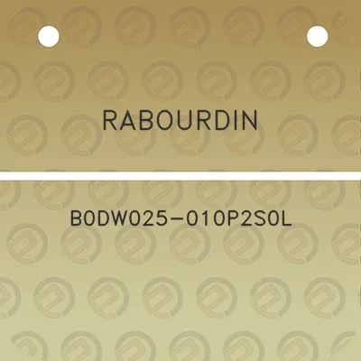 rabourdin-b0dw025-010p2s0l