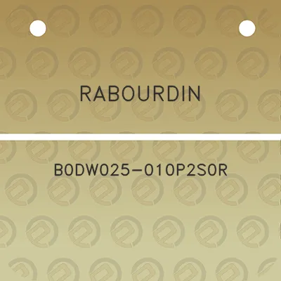 rabourdin-b0dw025-010p2s0r