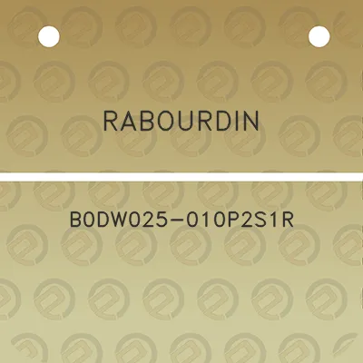 rabourdin-b0dw025-010p2s1r