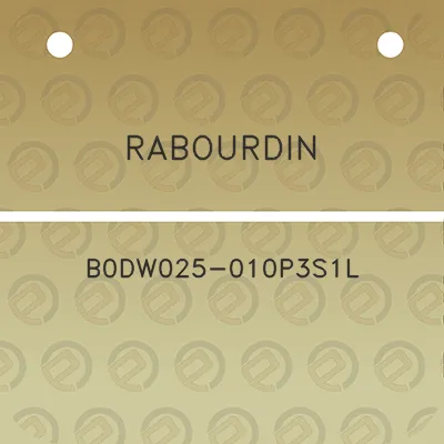 rabourdin-b0dw025-010p3s1l