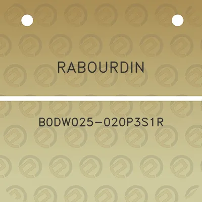 rabourdin-b0dw025-020p3s1r