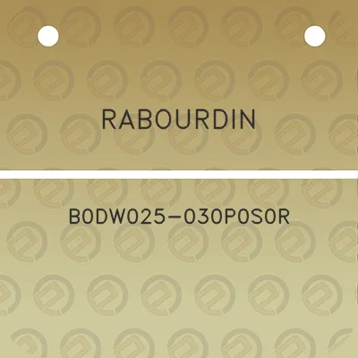 rabourdin-b0dw025-030p0s0r