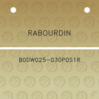 rabourdin-b0dw025-030p0s1r