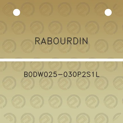 rabourdin-b0dw025-030p2s1l