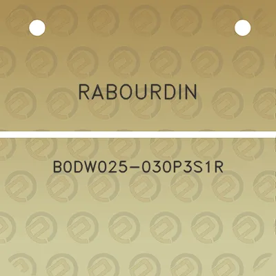 rabourdin-b0dw025-030p3s1r