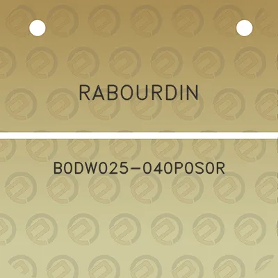 rabourdin-b0dw025-040p0s0r