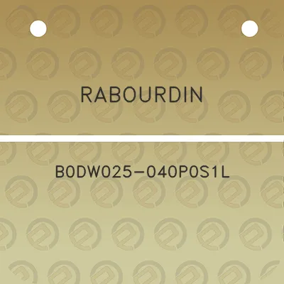 rabourdin-b0dw025-040p0s1l