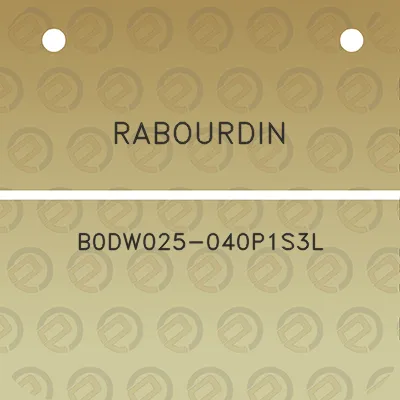 rabourdin-b0dw025-040p1s3l