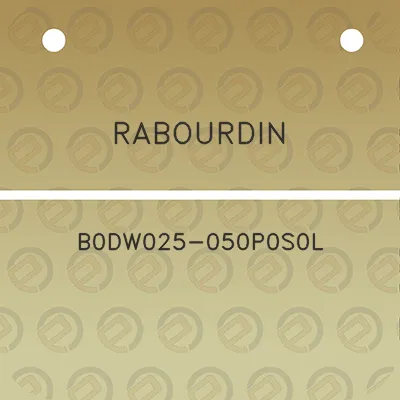 rabourdin-b0dw025-050p0s0l