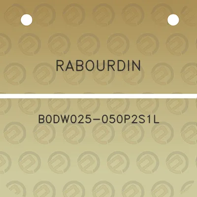 rabourdin-b0dw025-050p2s1l