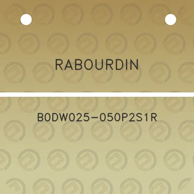 rabourdin-b0dw025-050p2s1r