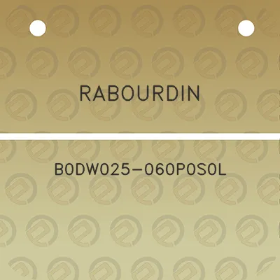 rabourdin-b0dw025-060p0s0l