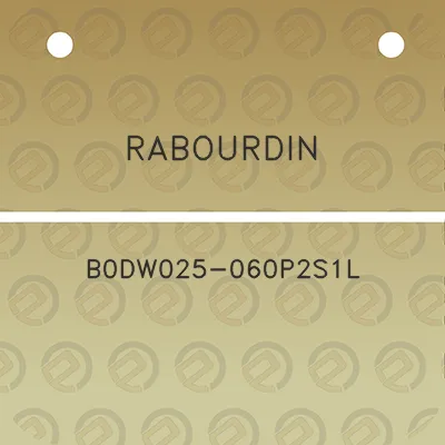 rabourdin-b0dw025-060p2s1l